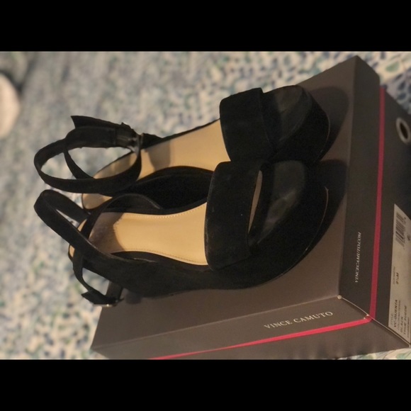 3 pairs of sandals wedge , vince camuto and edit brand - Picture 2 of 8